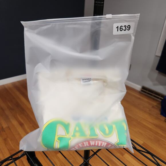 VTG 80s Growlin' Gator Lager Beer Promo Mens L Large FOTL Single Stitch Shirt - Picture 14 of 14